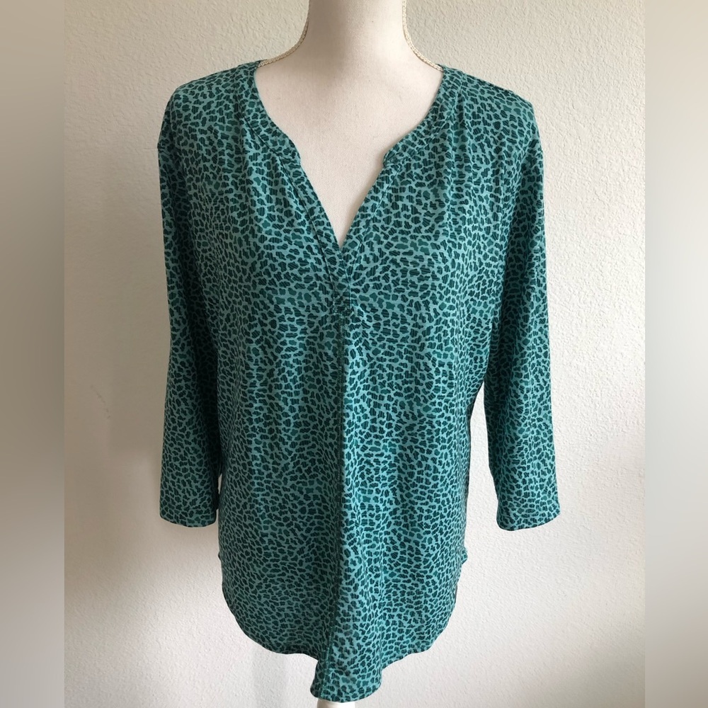 L.L. Bean print Regular Fit Top Large